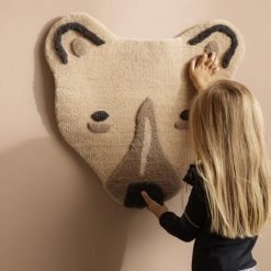 Ferm Living Decoration | Tenture Murale En Laine Ours Polaire