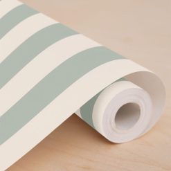 Maison Janette Decoration | Papier Peint Octave - Vert Celadon