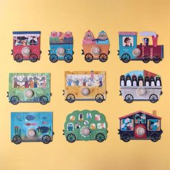 Londji Mes Premiers Jouets | Puzzles Pour Apprendre A Compter - Mon Petit Train