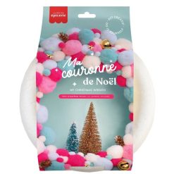 La Petite Epicerie Loisirs Creatifs | Kit Couronne De Noel - Pop