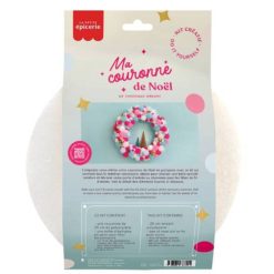 La Petite Epicerie Loisirs Creatifs | Kit Couronne De Noel - Pop