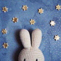 Just Dutch Hochet | Hochet Miffy - Bleu Pastel