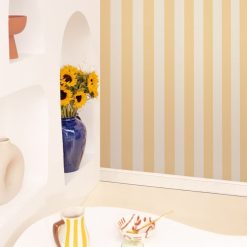 Maison Janette Decoration | Papier Peint Octave - Sorbet Citron