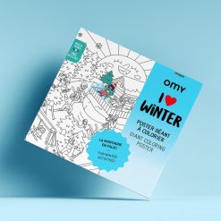 Omy Loisirs Creatifs | Poster A Colorier - I Love Winter