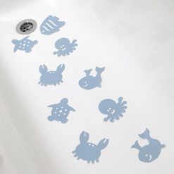 Dreambaby Baignoire | Lot De 10 Stickers Antiderapants Thermosensibles - Bleu