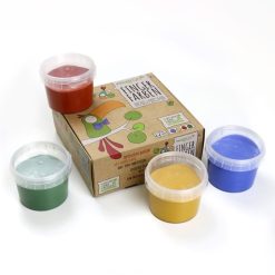 Neogrün Loisirs Creatifs | Coffret De 4 Pots De Peinture Naturelle Et Vegan Aki