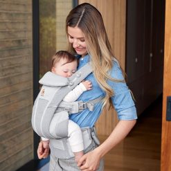 Ergobaby Porte Bebe | Porte-Bebe Omni Breeze - Gris Perle