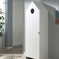 VIPACK Meuble Bebe | Armoire Casami 1 Porte - Blanc