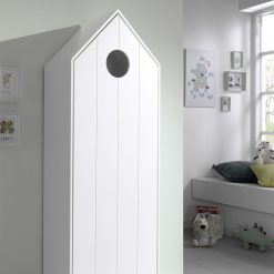 VIPACK Meuble Bebe | Armoire Casami 1 Porte - Blanc