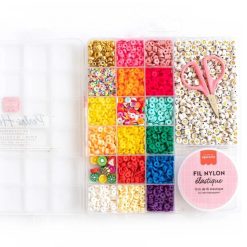 La Petite Epicerie Loisirs Creatifs | Boite De 16 Couleurs De Perles Heishi - Pop