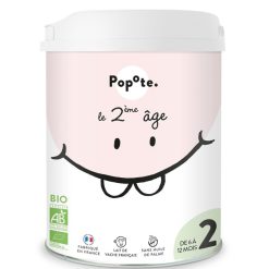 Popote Nourriture Bebe | Lait 2Eme Age Bio - 800 G