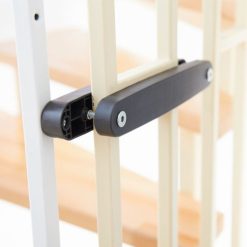 Geuther Barriere De Securite | Systeme De Blocage Supplementaire Pour Easylock Plus - Blanc Et Gris Anthracite