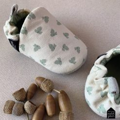 Maison Petit Jour Sandales & Bottes | Chaussons En Coton Les Lapins - 22/23