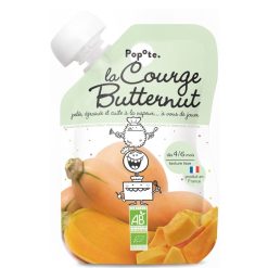 Popote Nourriture Bebe | Gourde Repas Bio Courge Butternut - 120 G