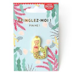 La Petite Epicerie Pin'S Et Colliers | Broche Pin'S Emaille - Sirene