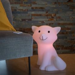 L'Atelier Pierre Veilleuse & Luminaire | Lampe Ambiance Enceinte Bluetooth Cesar - Blanc