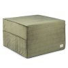 Nobodinoz Meuble Bebe | Pouf Chauffeuse Velvet - Olive Green