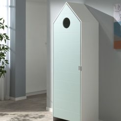 VIPACK Meuble Bebe | Armoire Casami 1 Porte - Menthe