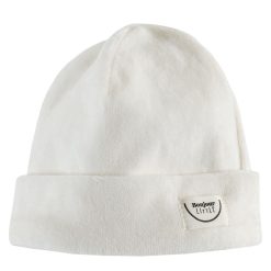 Bonjour Little Accessoires Bebe | Bonnet Nouveau-Ne Velours Cream - 0/3 Mois