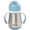 BÉABA Repas | Tasse Paille Inox Windy Blue - 250 Ml