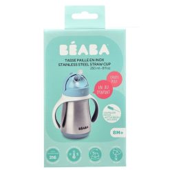 BÉABA Repas | Tasse Paille Inox Windy Blue - 250 Ml