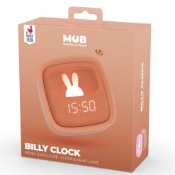 MOB Decoration | Reveil Veilleuse Billy - Chocolat