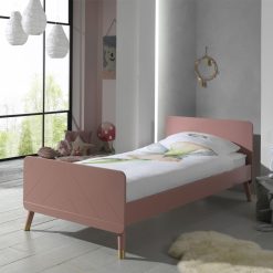 JAXX Meuble Bebe | Lit Billy Terra Pink - 90 X 200 Cm