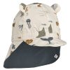 Liewood Accessoires Bebe | Chapeau Reversible Gorm Sea Creature Sandy - 3/6 Mois