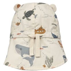 Liewood Accessoires Bebe | Chapeau Reversible Gorm Sea Creature Sandy - 3/6 Mois