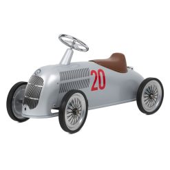 Baghera Trotteur & Porteur | Porteur Rider Mercedes-Benz W25 Fleche D'Argent - Argent