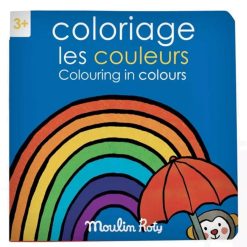 Moulin Roty Loisirs Creatifs | Cahier De Coloriage Les Couleurs - Les Popipop