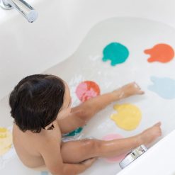 Quutopia Baignoire | Lot De 16 Meduses Antiderapantes Grippi - Multicolore