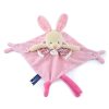 Doudou et Compagnie Doudou | Doudou Lapin Rose Avec Marionnettes A Doigt Les Petits Futes