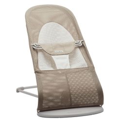 BabyBjörn Transat | Transat Balance Soft Mesh - Gris Beige Et Blanc