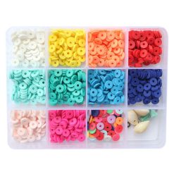 La Petite Epicerie Loisirs Creatifs | Boite De 11 Couleurs De Perles Heishi - Pop