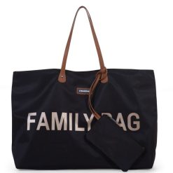 Childhome Sac A Langer | Family Bag - Noir Et Or