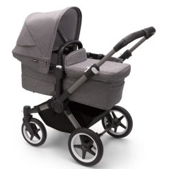 Bugaboo Poussette Multiple | Poussette Donkey 5 Mono Complete - Grey Melange