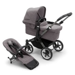 Bugaboo Poussette Multiple | Poussette Donkey 5 Mono Complete - Grey Melange