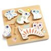 Djeco Mes Premiers Jouets | Puzzle Encastrable Babyanimali