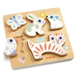 Djeco Mes Premiers Jouets | Puzzle Encastrable Babyanimali