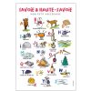 Tata Clairette Decoration | Affiche Abecedaire Savoie Et Haute-Savoie