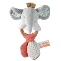 Doudou et Compagnie Hochet | Hochet Elephant Couleurs Savane