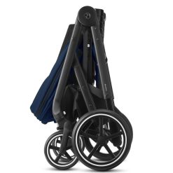 Cybex Poussette Combinee | Poussette Trio Balios S Lux Cadre Noir Nacelle S Et Siege Auto Aton B2 I-Size - Deep Black