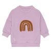 LÄSSIG Haut Bebe | Sweat Little Gang Arc-En-Ciel Lilas - 2/4 Ans