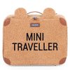 Childhome Bagagerie Enfant | Valise Mini Traveller - Teddy Beige