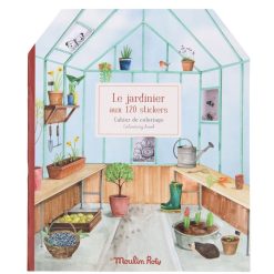 Moulin Roty Loisirs Creatifs | Cahier De Coloriage Et Stickers Le Jardin Du Moulin - Le Jardinier