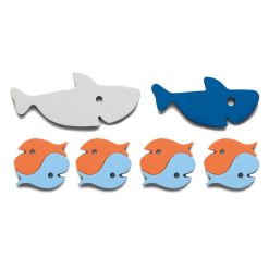 Quutopia Mes Premiers Jouets | Puzzle De Bain Requin