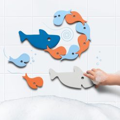 Quutopia Mes Premiers Jouets | Puzzle De Bain Requin