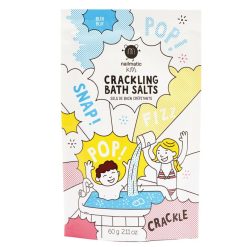 Nailmatic Cosmetique Enfant | Sels De Bain Crepitants Bleu - 60 G