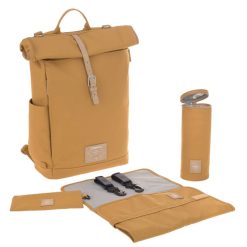 LÄSSIG Sac A Langer | Sac A Dos A Langer Rolltop Green Label - Curry